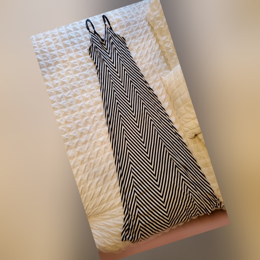 Summer Stripped Maxi Dress